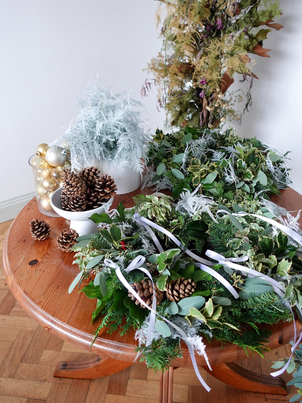 christmas wreath workshop