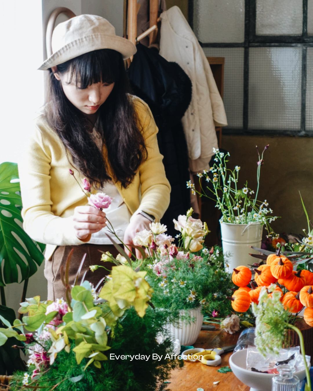 flower arranging workshop