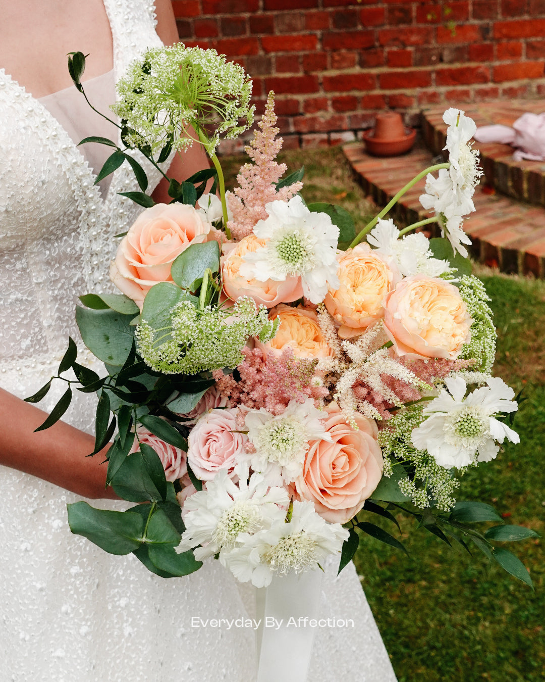 Luxury Bridal Bouquet With Seasonal Fresh Flowers | Wedding Package Starting From £300